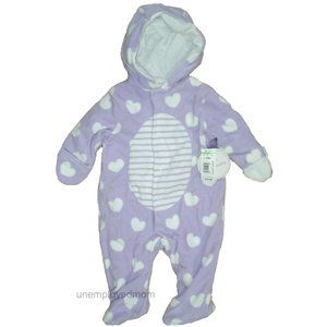 Pram Suit Fully Lined Snap Up Front Warm Outerwear